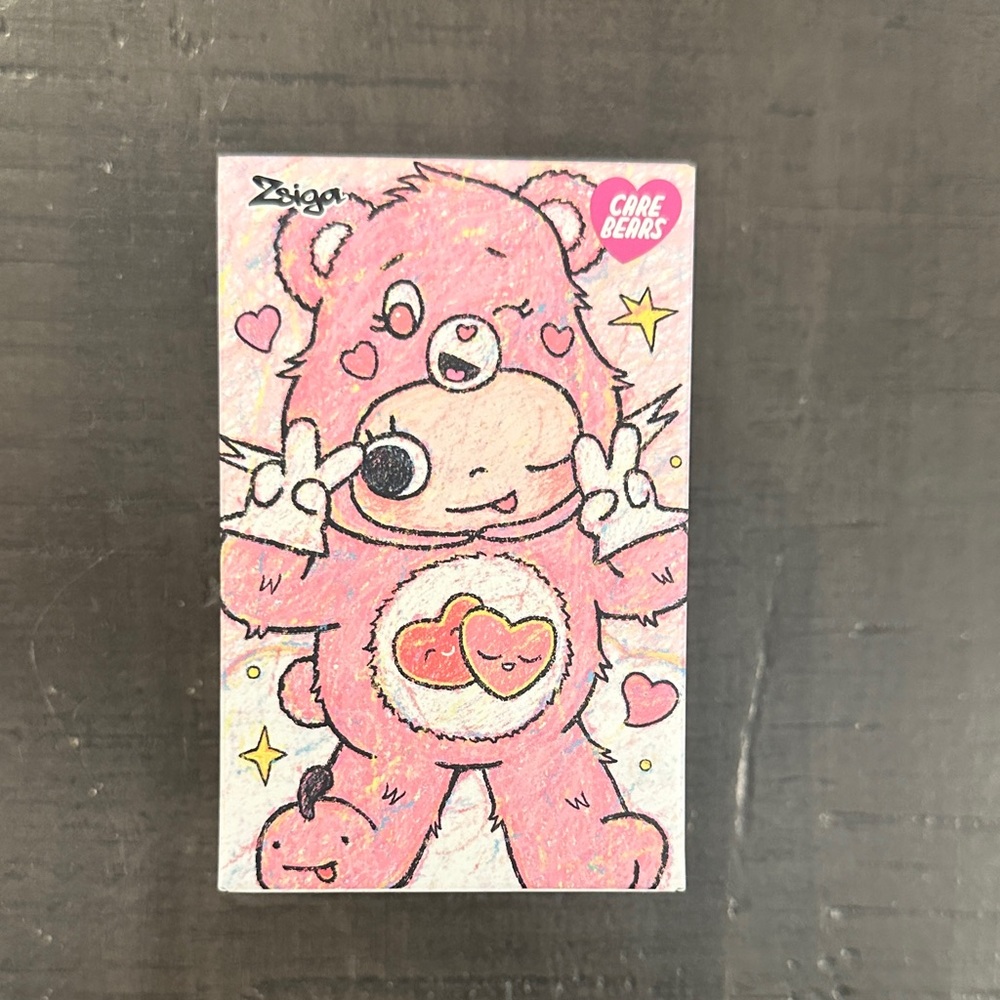 Authentic Pop Mart Zsiga Care Bears BNIB - Work of Heart Bear